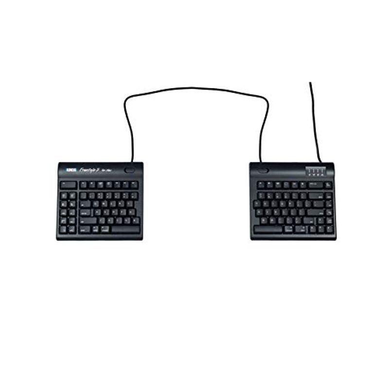 白 フリル付 Kinesis Freestyle2 Keyboard KB800HMB-us-20 キネシス フリースタイル2 (20インチ)  Mac版