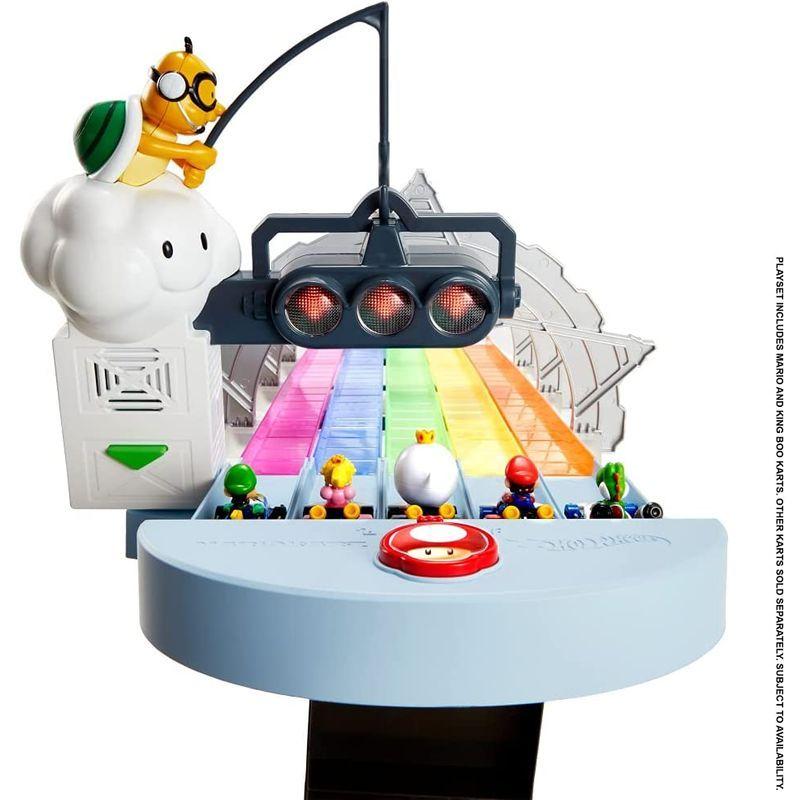 ホットウィール(Hot Wheels) マリオカート レインボーロード 3歳~ GXX41 Hot ホットウィール Wheels マリオカート レインボーロード 3歳 GXX41