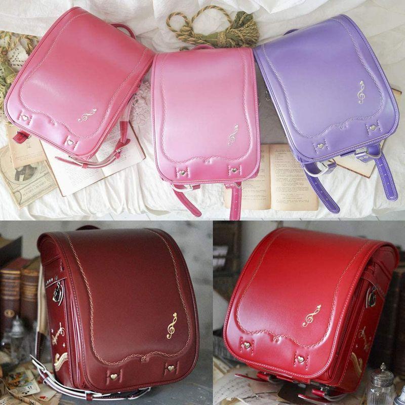 新品未使用！ 女の子 メロディキャットモデル ラヴニールランドセル フィットちゃんランドセル 猫 ネコ 音符 キャット ピアノ A4フラットファイル収納サ 【LW6743336623】(24218円)