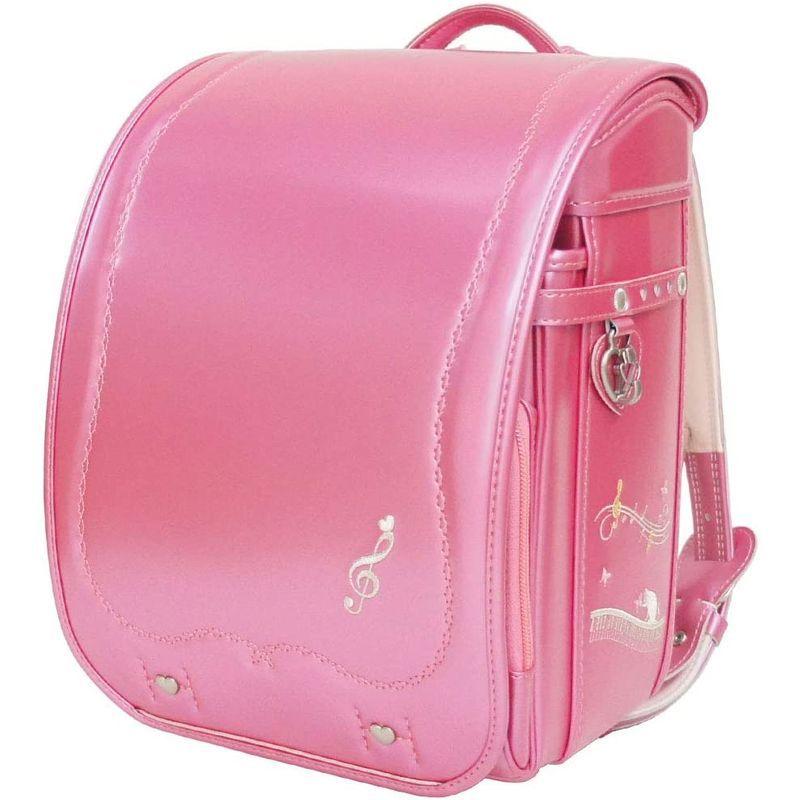 新品未使用！ 女の子 メロディキャットモデル ラヴニールランドセル フィットちゃんランドセル 猫 ネコ 音符 キャット ピアノ A4フラットファイル収納サ 【LW6743336623】(24218円)