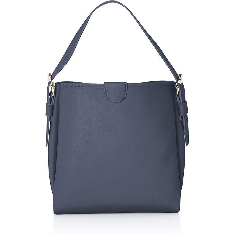 キタムラ インナーバッグ付き 2wayバッグ Z-0532 ダークブルー 紺 10101 インナーバッグ付き 2wayバッグ ダークブルー 紺