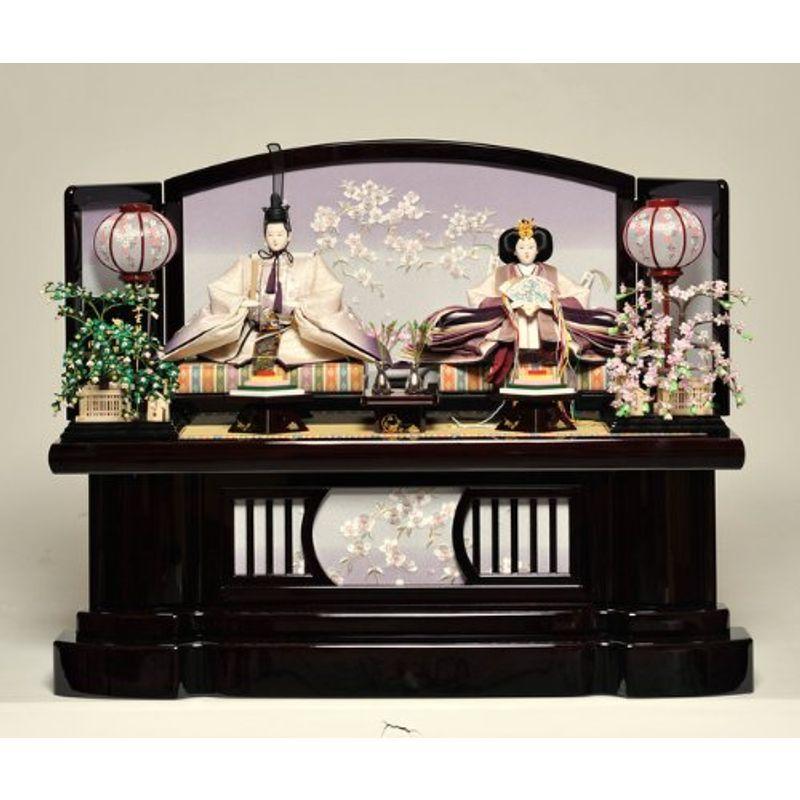 人形の伏見屋ひな人形 京九番親王飾：優美雛：平安翠泉作雛人形親王飾(62533円)