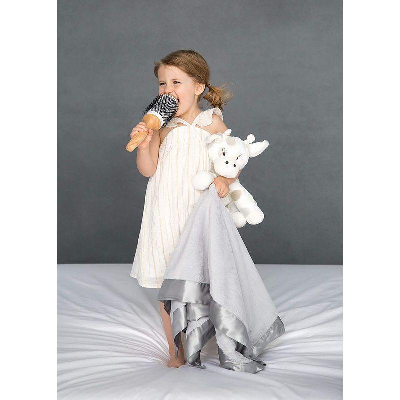 Little Giraffe(リトルジラフ) Luxe Baby Blanket ラックス ベビーブランケットBOXなし シルバー Giraffe リトルジラフ Luxe Baby Blanket ラックス ベビーブランケットBOXなし シルバー 約