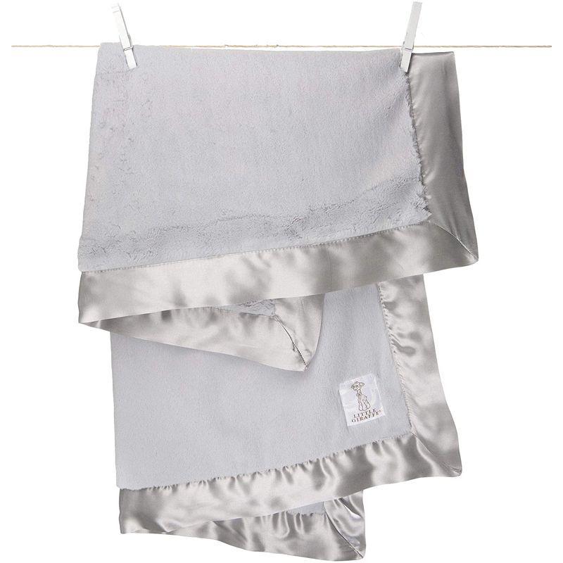 Little Giraffe(リトルジラフ) Luxe Baby Blanket ラックス ベビーブランケットBOXなし シルバー Giraffe リトルジラフ Luxe Baby Blanket ラックス ベビーブランケットBOXなし シルバー 約