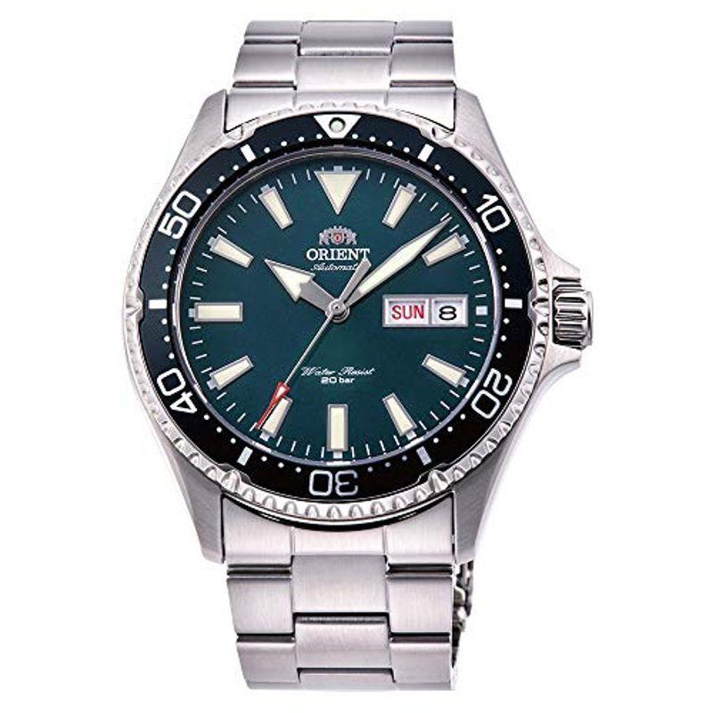 オリエント ORIENT 腕時計 MAKO ? 自動巻き(手巻付き) 海外モデル グリーン サファイヤクリスタル RA-AA0004E19B