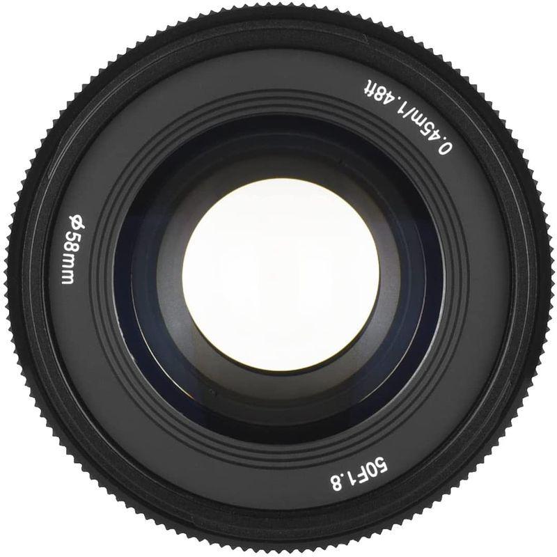 【正規通販】YONGNUO　YN50ｍｍ　F1.8S　ソニーEマウント　DSM　SONY　フルサイズ対応　DF　標準単焦点レンズ