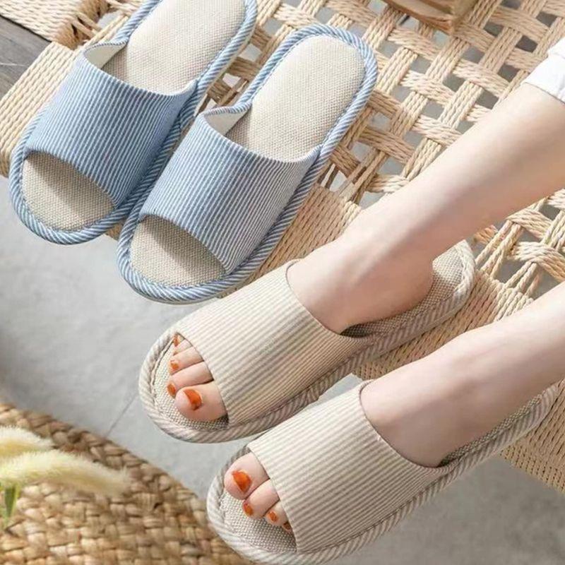 ルームシューズ ルームサンダル おしゃれ かわいい メンズ レディース スリッパ 室内履き 洗える 麻 室内 夏 夏用 来客用 Wihte 沖海ストア 通販 Yahoo ショッピング