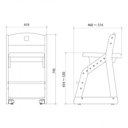 木製チェア　ＬＡＫＥ　ＷＯＯＤ　ＬＤＣ-３４ＡＮＤＢ |  | 01