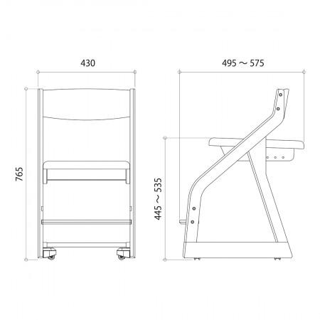 木製チェア　ビーノ　ＢＤＣ-３９ＷＴＩＶ |  | 02