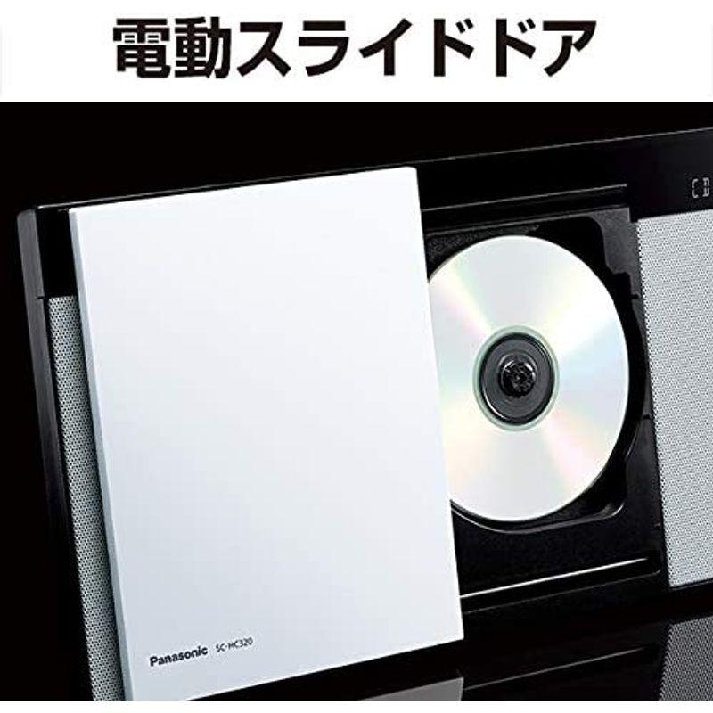 パナソニック ミニコンポ FM/AM 2バンド Bluetooth対応 USBメモリー録音機能搭載 SC-HC320-K mm ミニコンポ FM/AM 2バンド Bluetooth対応 USBメモリー録音機能搭載 SC HC320 ステレオミニ φ3