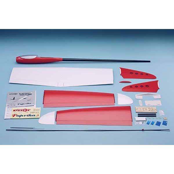 パプリカ3 ベーシック OK模型 11276 フィルム貼り完成機 電動グライダー PILOT ラジコン |  | 01