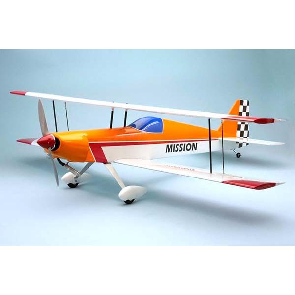 ミッション60 OK模型 11283 フィルム貼り完成機 複葉機 PILOT ラジコン |  | 02