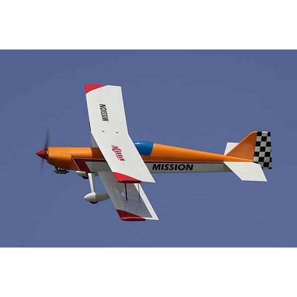 ミッション60 黄色　ネット限定色 OK模型 11287 フィルム貼り完成機 複葉機 PILOT ラジコン 