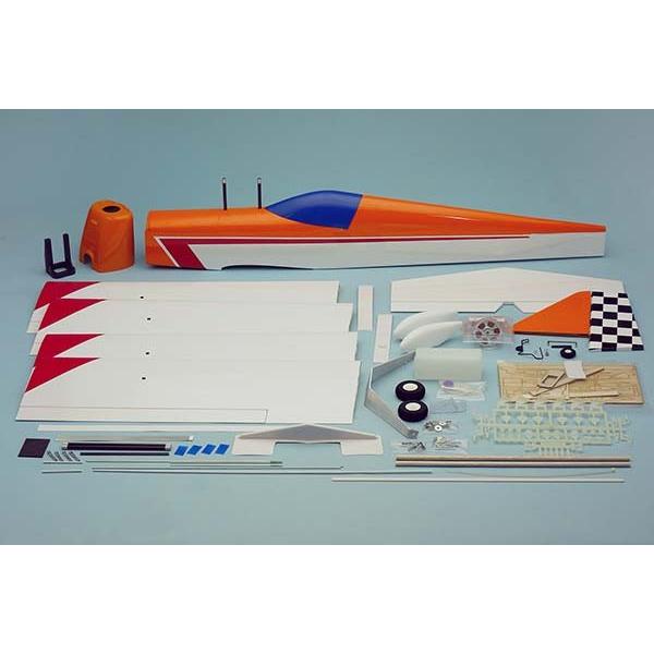 ミッション60 黄色　ネット限定色 OK模型 11287 フィルム貼り完成機 複葉機 PILOT ラジコン 