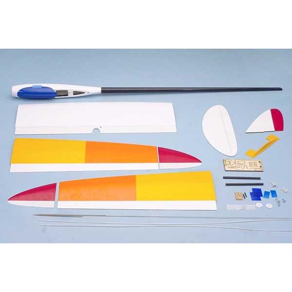 ジャスミン 白 ベーシック OK模型 11305フィルム貼り完成機 電動グライダー PILOT ラジコン |  | 01