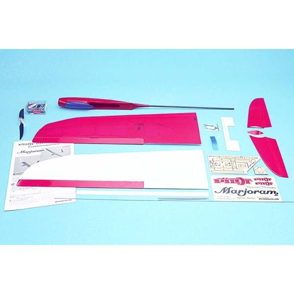 マジョラム2 赤ベーシック OK模型 11318 フィルム貼り完成機 電動グライダー PILOT ラジコン |  | 01