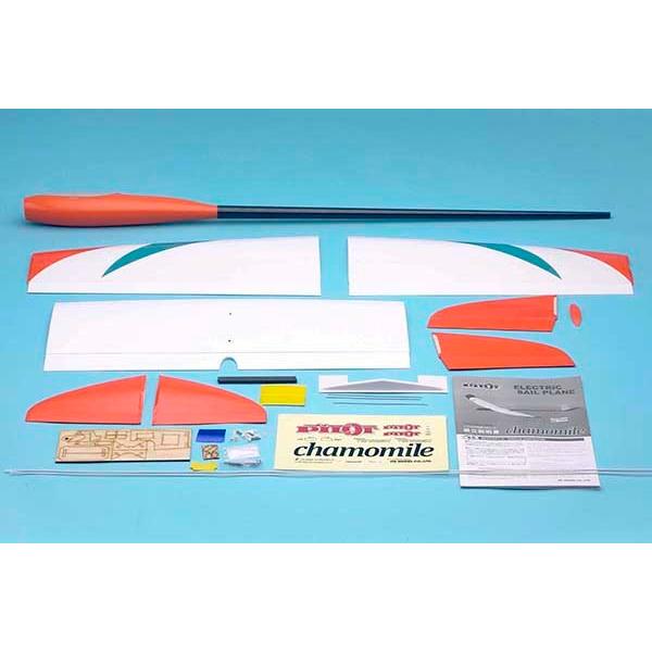 カモミール2 デラックス OK模型 11324 フィルム貼り完成機 電動グライダー PILOT ラジコン |  | 01