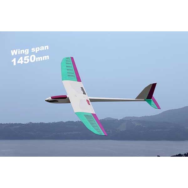 バジリコ デラックス OK模型 11329 フィルム貼り完成機 電動グライダー PILOT ラジコン |  | 03