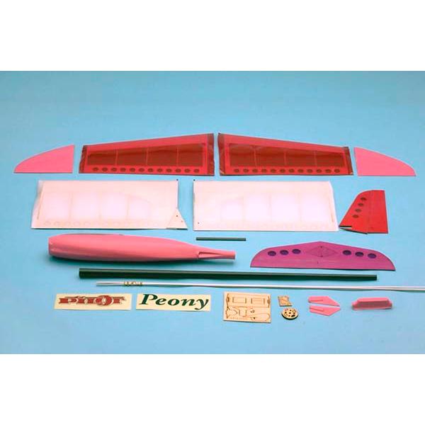 ピオニー レッド デラックス OK模型 11333 フィルム貼り完成機 電動グライダー PILOT ラジコン |  | 01