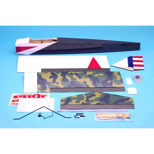 コンバットファイター25A OK模型 11338 フィルム貼り完成機 スポーツ機 PILOT ラジコン |  | 01