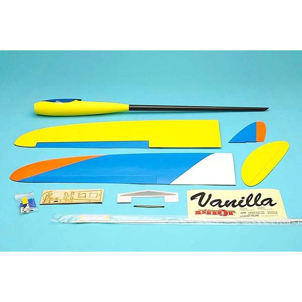 バニラ ブルー デラックス OK模型 11349 フィルム貼り完成機 電動グライダー PILOT ラジコン |  | 01