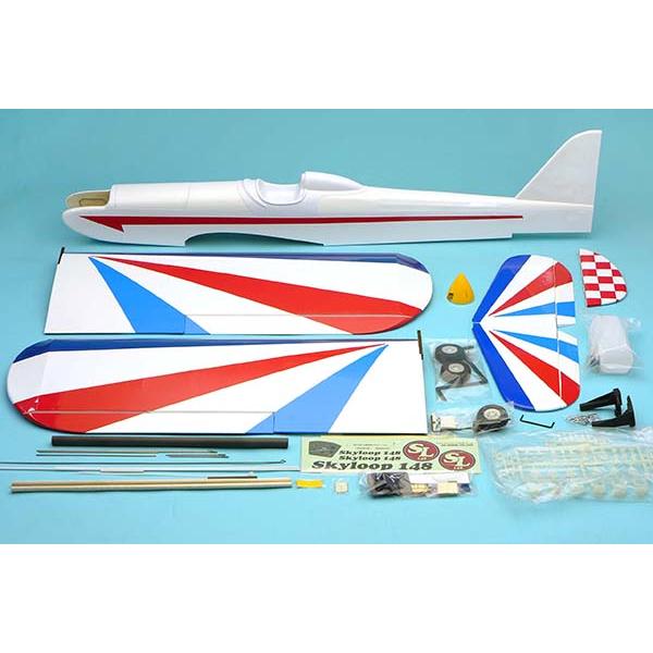 スカイループ148 青 OK模型 11354 フィルム貼り完成機 スポーツ機 PILOT ラジコン |  | 01