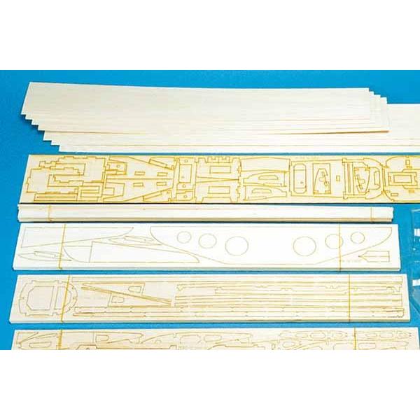 電動パイパーカブJ-3 OK模型 12140 バルサキット スケール機 PILOT ラジコン |  | 01