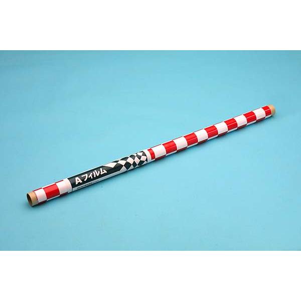 Aフィルム CHK30 赤白 チェッカー 1m巻 ＯＫ模型 17356 カバーリング用熱収縮フィルム PILOT ラジコン | 