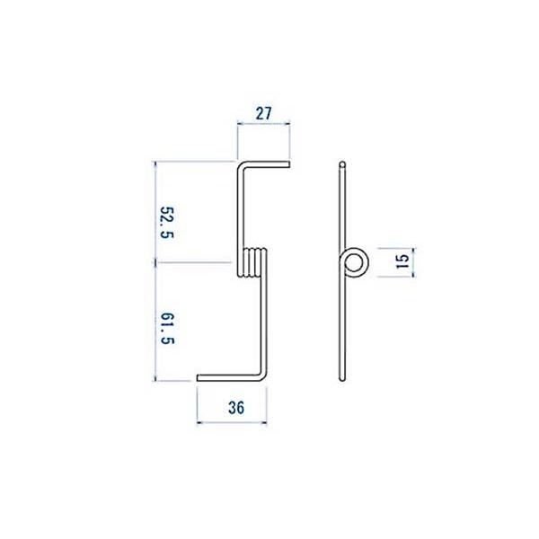 PILOT 固定式ノーズギア 20〜25 飛行機アクセサリー用固定脚 ＯＫ模型 33038 ラジコン |  | 01