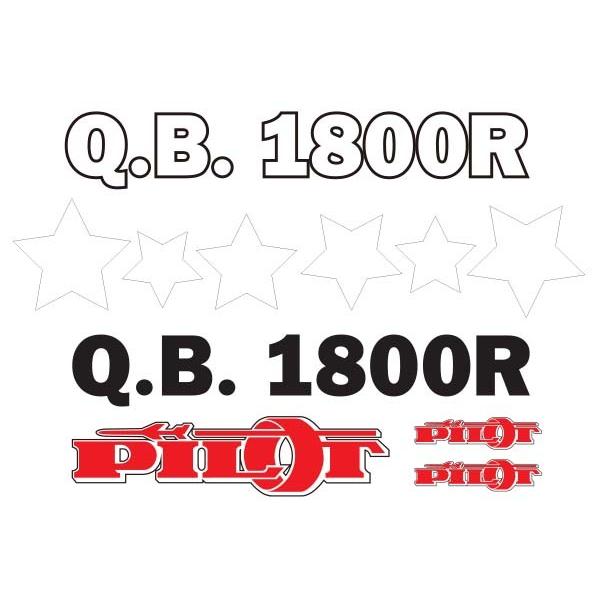 Q.B.1800R　ステッカー（Ａ４サイズ）OK模型38033　受注生産品 | 