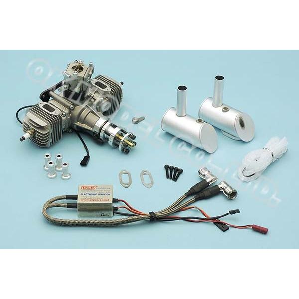 DLE40BT DLE-40BT 水平対向ガソリンエンジン  OK模型 47842 ラジコン |  | 01