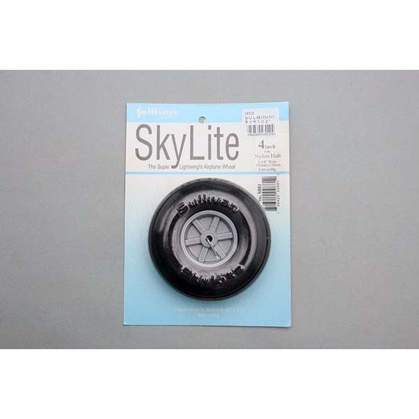 サリバン スカイライト タイヤ 102mm 4” (1ヶ入) 飛行機アクセサリー ＯＫ模型 48029 ラジコン | 