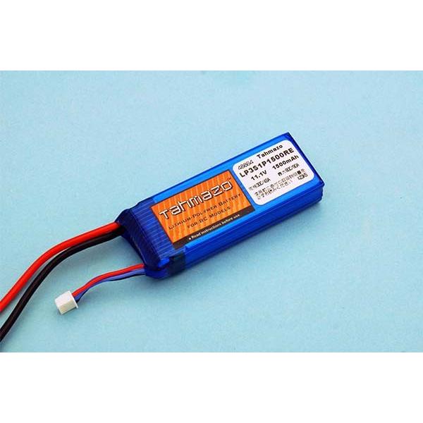 Tahmazo(タマゾー)リポバッテリー LP-3S1P1500RE 3セル11.1V 1500ｍAh 30C OK模型 48864 ラジコン | 