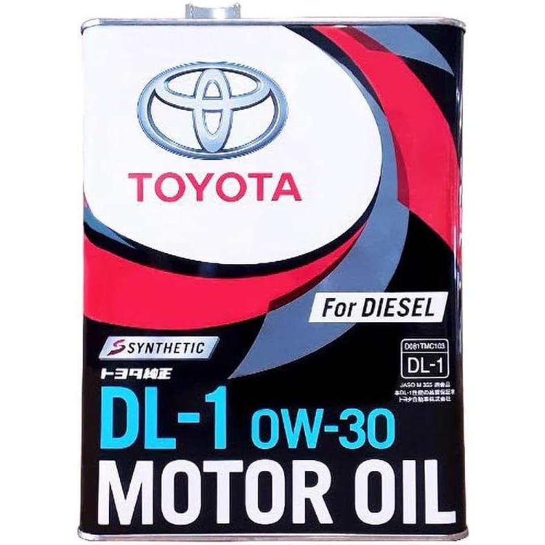 トヨタ（TOYOTA） ディーゼルエンジンオイル DL-1 0W30 4L 08883-03205