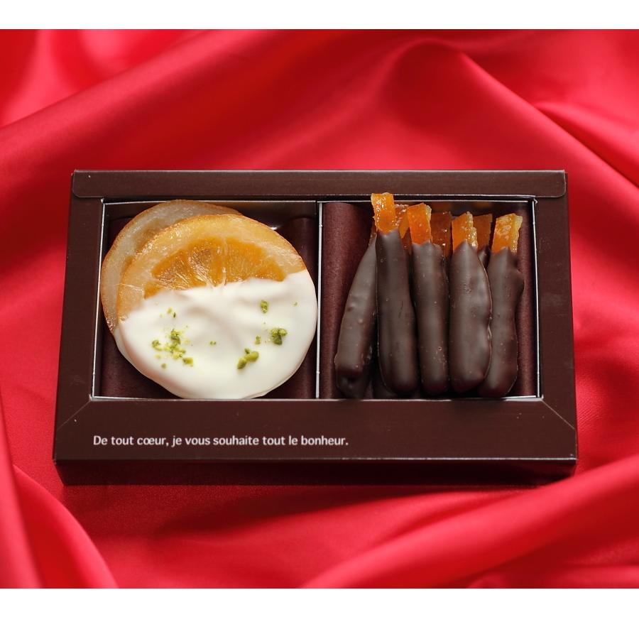 ホワイトデー ギフト フルーツチョコレート 2種セット カトルフィユ 広島 人気 チョコレート 手作り お返し 手提げ袋付き Wd 1 08 1 Okodepa おこデパ 通販 Yahoo ショッピング