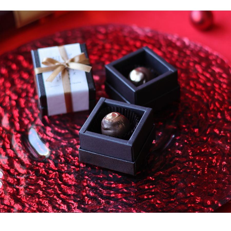 バレンタイン チョコ ジャパニーズウィスキートリュフ 1個 （手提げ袋