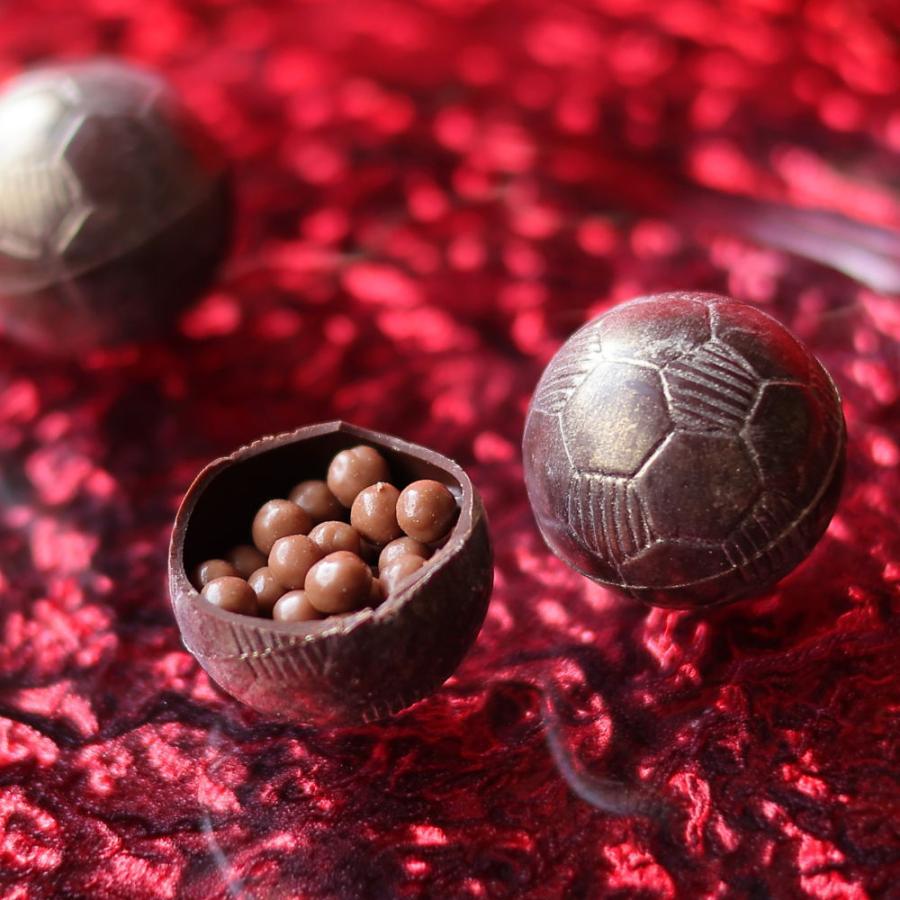 ホワイトデー チョコ おもしろ チョコレート サッカーボール 1個
