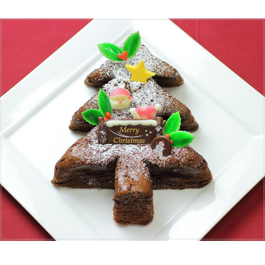 クリスマスケーキ 予約 人気 クリスマスツリーのチョコケーキ cm チョコレートケーキ プーテゥジュール 広島 3 08 0 Okodepa おこデパ 通販 Yahoo ショッピング