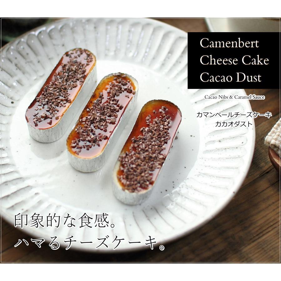 カカオダストチーズケーキ 5個 チーズケーキ 5個 迅速な対応で商品をお届け致します トッピング5個 スイーツ カカオニブ ギフト 父の日 カラメルソース カマンベールチーズケーキ