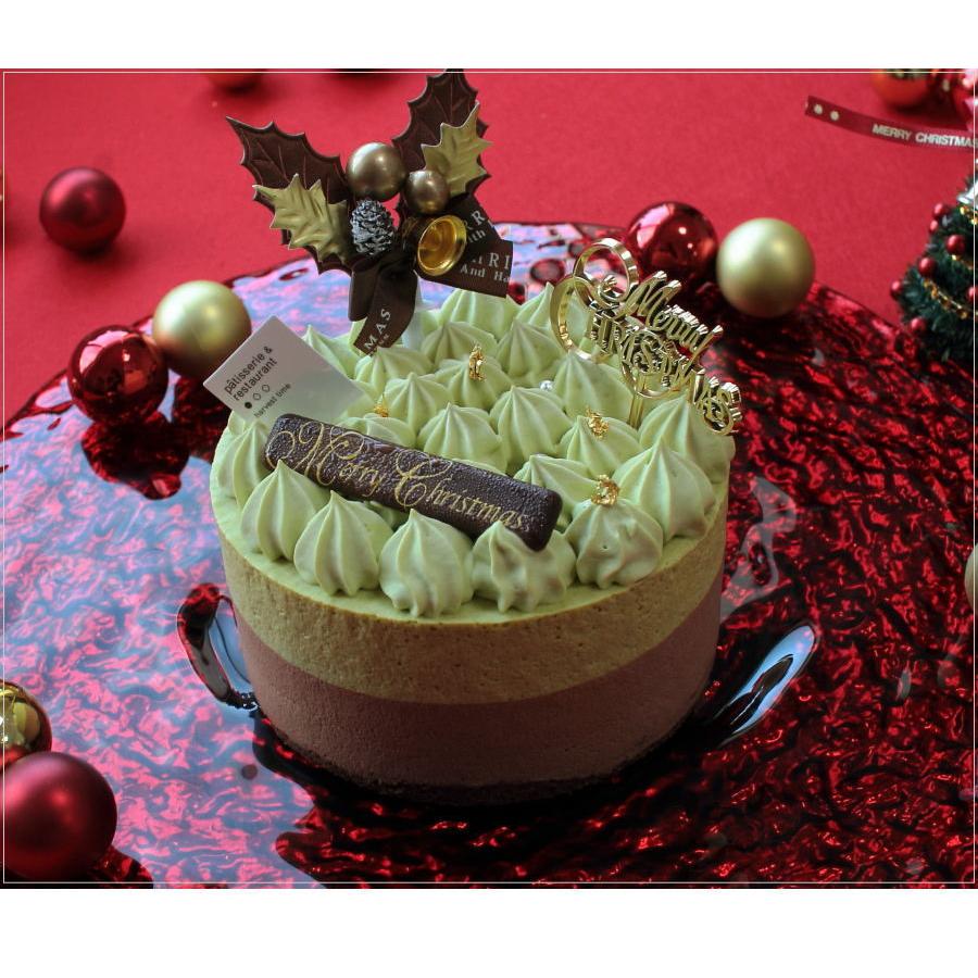 クリスマスケーキ 予約 人気 ノエル ピスターシュ 12cm 4号サイズ 2人用 ピスタチオ ケーキ ハーベストタイム 広島 3 2 0 0021 Okodepa おこデパ 通販 Yahoo ショッピング