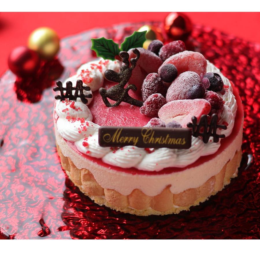 クリスマスケーキ 予約 2026 いちごとバニラのアイスケーキ 15cm 5号