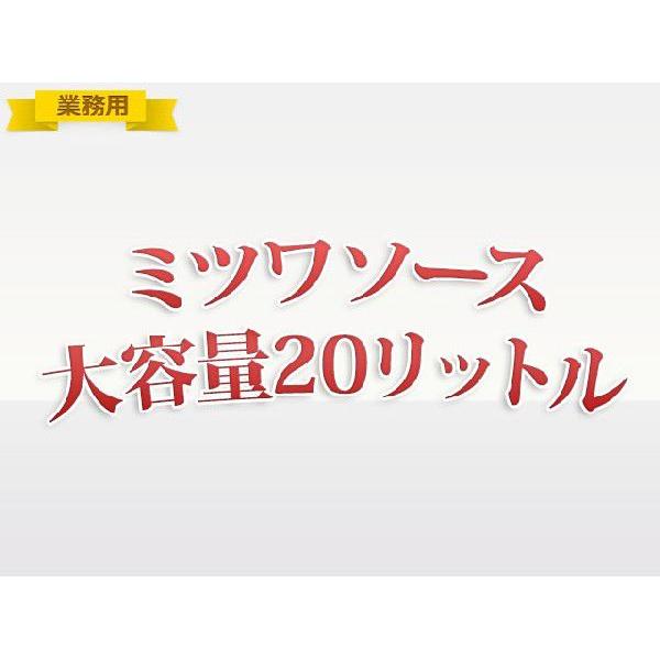 ≪業務用≫ミツワお好みソース20LQT　【送料込】｜okoichi