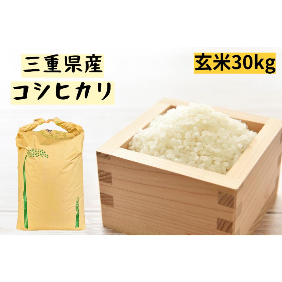 超安い品質 玄米 令和4年産 三重県産コシヒカリ 2等 30kg wh1350.