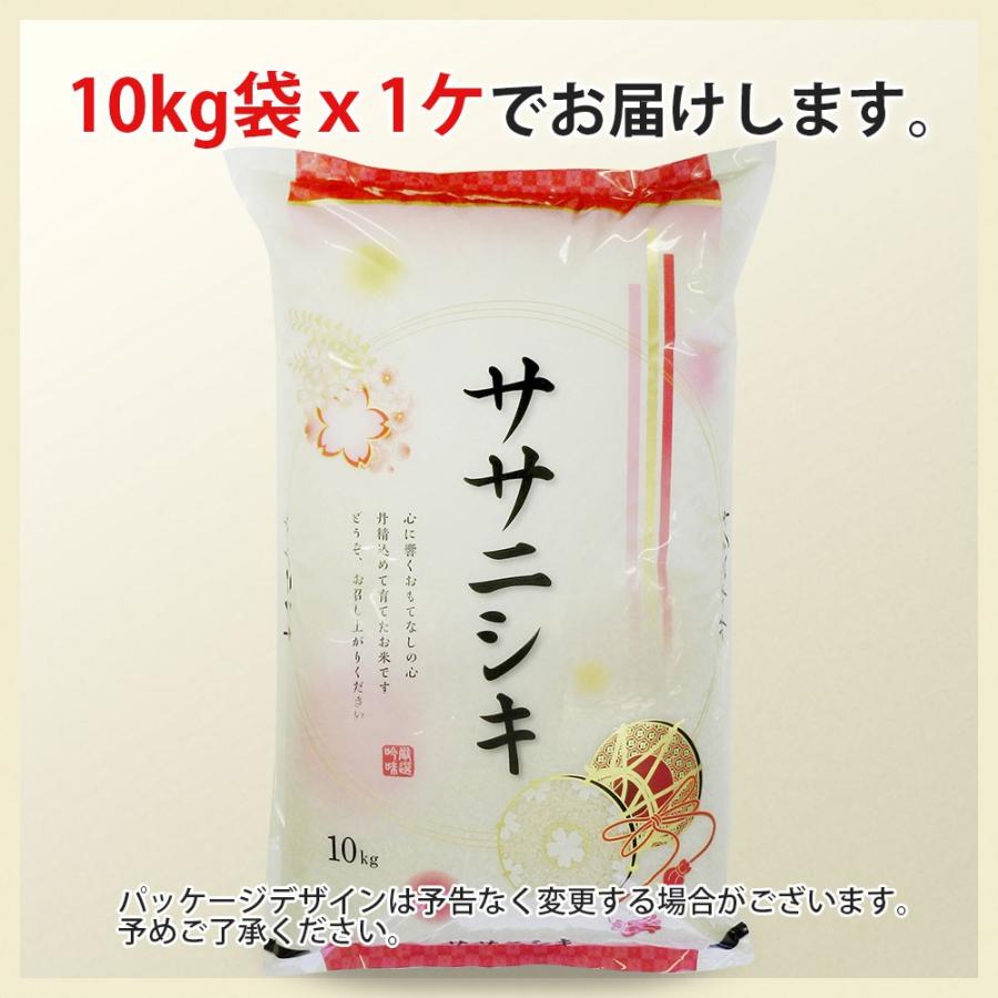 令和5年 お米 10kg (無洗米/白米/玄米) 山形県産 ササニシキ｜okomeabe｜10