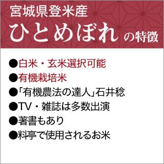 ひとめぼれ 有機JAS認定 有機農法の達人 石井稔さんのひとめぼれ