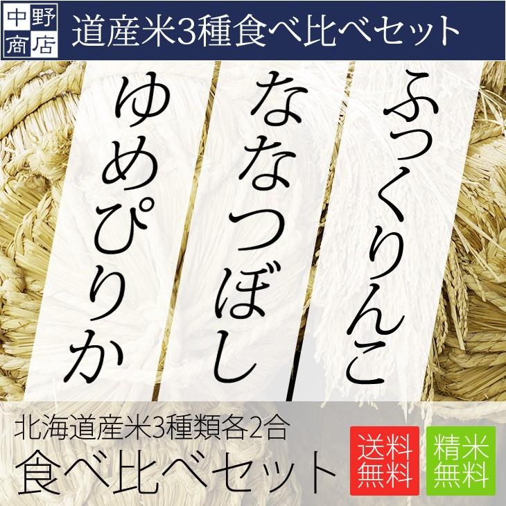 令和7年度産 お米 6合 ゆめぴりか ななつぼし ふっくりんこ 北海道産 
