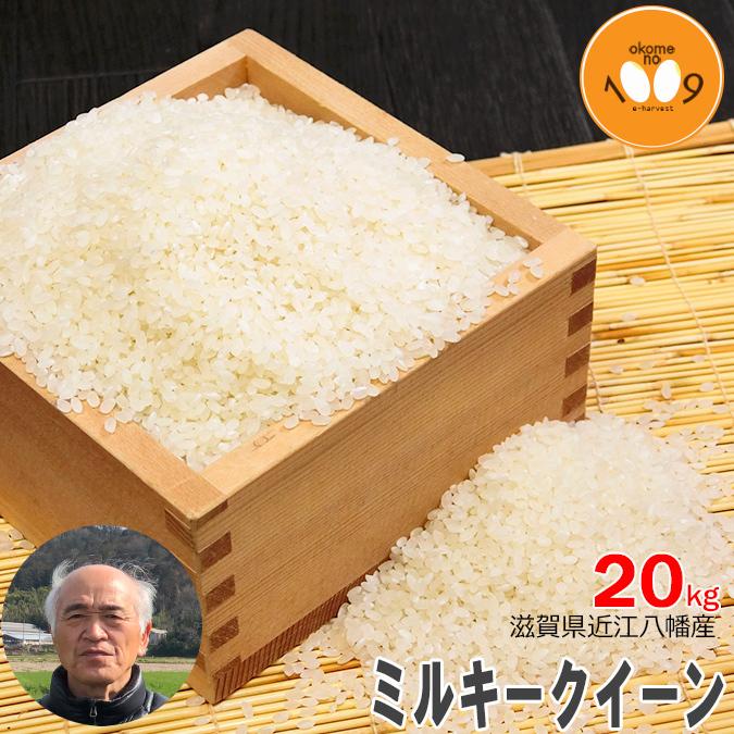 新米 20kg 玄米 滋賀県近江八幡産 ミルキークイーン 内野営農組合 令和4年産 環境こだわり農産物 舗 新米 20kg 玄米 滋賀県近江八幡産 ミルキークイーン 内野営農組合 令和4年産 環境こだわり農産物 舗