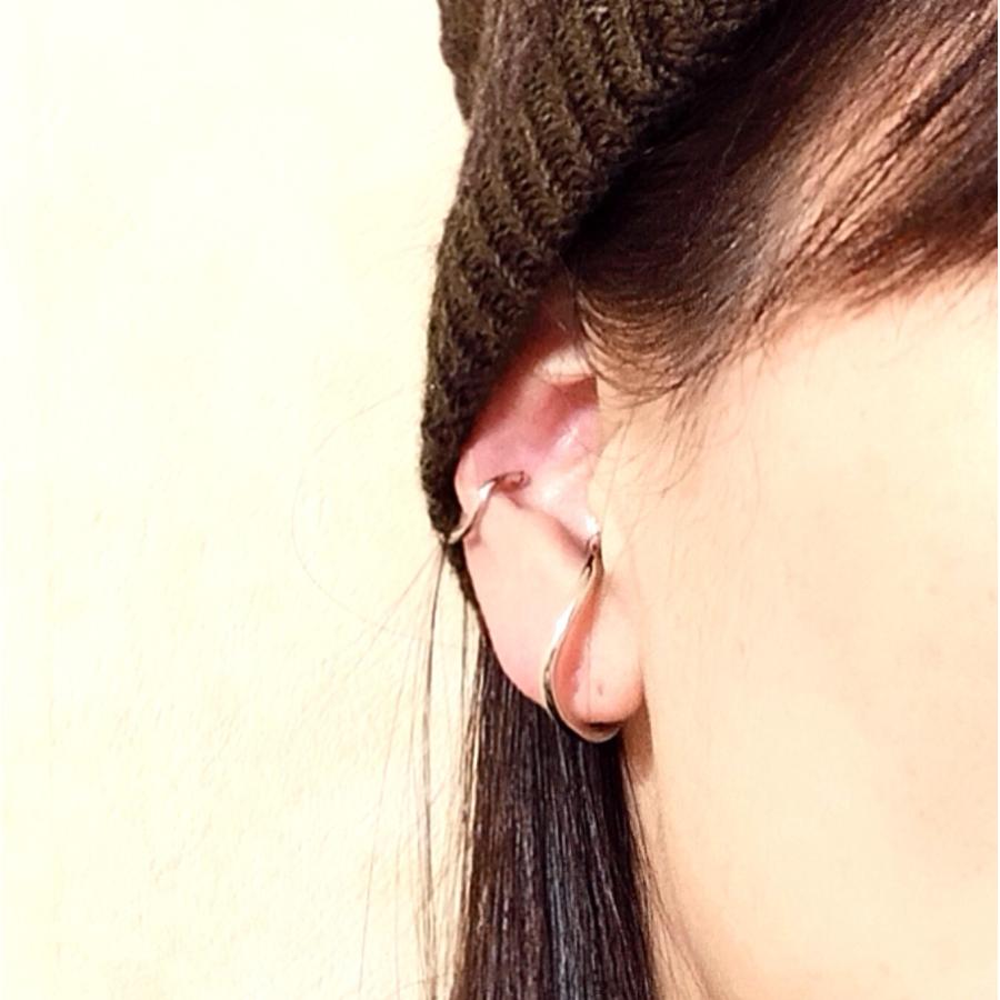 ピアス イヤーカフ イヤリング シンプル 片耳用 小ぶり キレイめ 