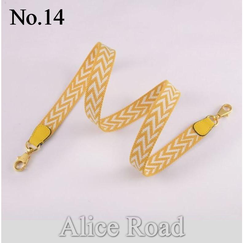 手作り☆2.5cm幅☆黄色カラフルスター柄のショルダーベルト 手作り☆2.5cm幅☆黄色カラフルスター柄のショルダーベルト