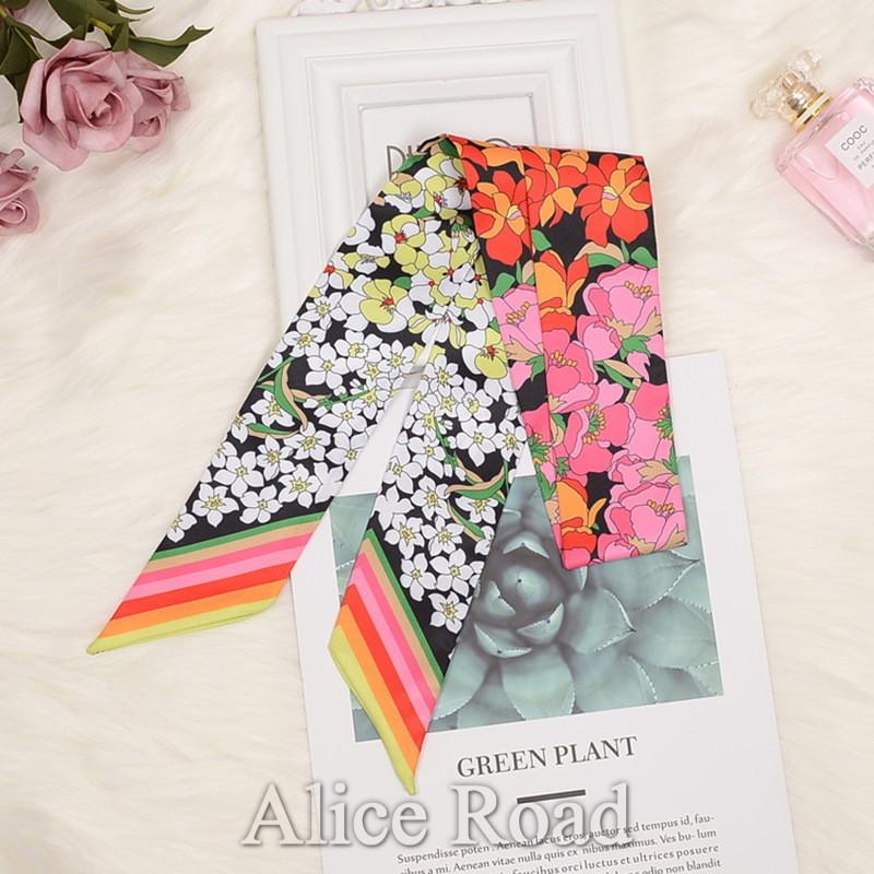 ♡美品♡ ETRO エトロ フラワー 花柄 リボンスカーフ スカーフ リボン